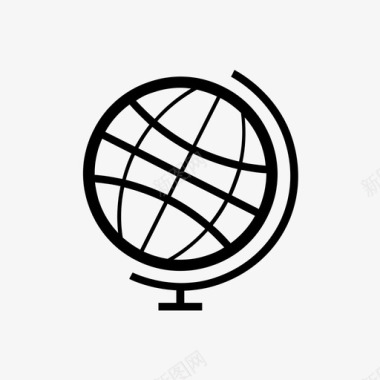 地球仪震动悸动图标图标