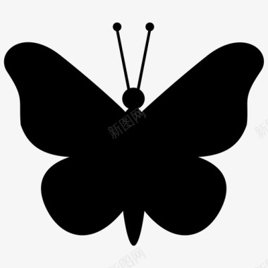 蝴蝶漂亮材料图标图标