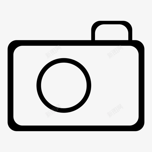 照相机旅行拍摄图标svg_新图网 https://ixintu.com 取景器 图片 拍摄 摄影 旅行 点击器 照相机 窥视孔 镜头