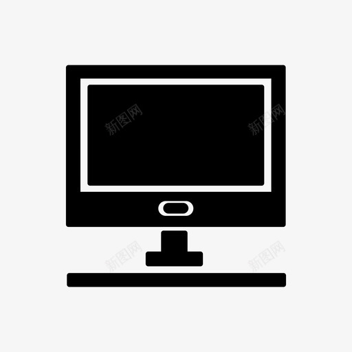 显示器信号灯办公室图标svg_新图网 https://ixintu.com 下一个 信号灯 前进 办公室 指示 显示器 桌面显示器 游戏 电影