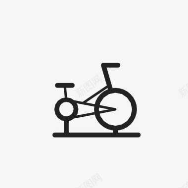 骑自行车骑马爆发图标图标