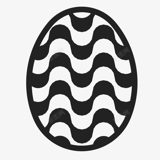 复活节彩蛋条纹漂亮图标svg_新图网 https://ixintu.com 假日 复杂 复活节彩蛋 对比度 条纹 油漆 漂亮 漩涡 颜色