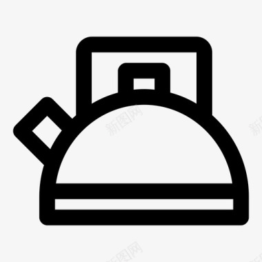 水壶煮沸锅炉图标图标