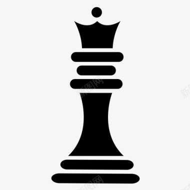 皇后将死国际象棋图标图标