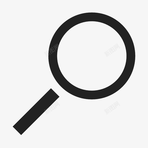 放大镜物品侦探图标svg_新图网 https://ixintu.com 侦探 放大镜 材料 物体 物品 证据 调查 镜头