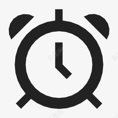 闹钟时间符号图标图标