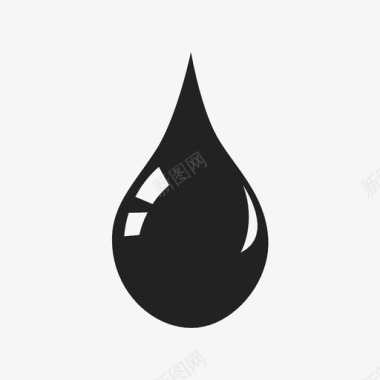燃料水滴能量图标图标