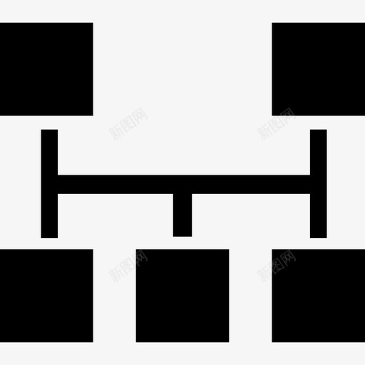 五方形方块图界面方块图图标svg_新图网 https://ixintu.com 五方形方块图 方块图 界面