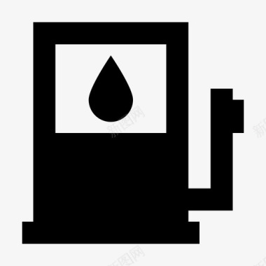 气泵自然窑炉图标图标