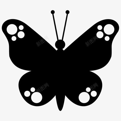 蝴蝶信号漂亮图标svg_新图网 https://ixintu.com 信号 前进 另一个 昆虫 标记 漂亮 美丽 联合 臭虫 蝴蝶