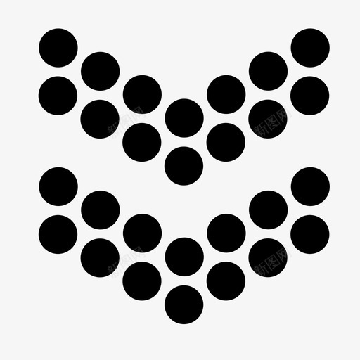 向下箭头显示更多图标svg_新图网 https://ixintu.com 向下箭头 时尚 显示 更多 沿 箭头点 粘液 细节 补充 设备