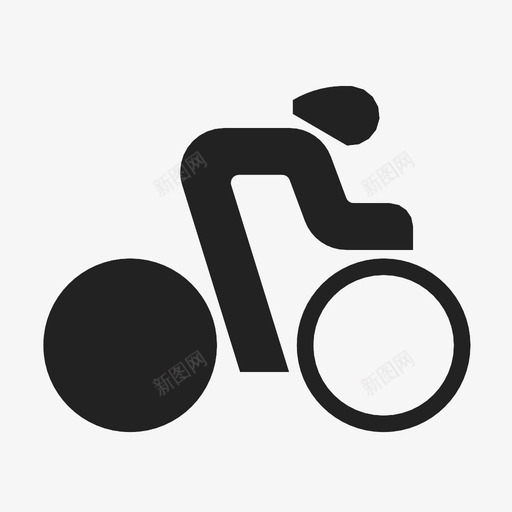 赛道自行车减法运动图标svg_新图网 https://ixintu.com 减法 加法 快速 指示 标志 比赛 竞赛 自行车 赛道自行车 运动 高