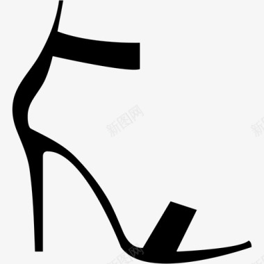 采购产品鞋子带子鞋女人图标图标