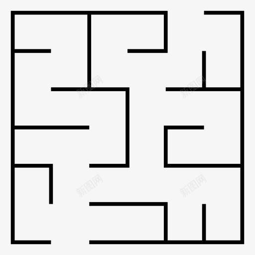 迷宫馅饼路径图标svg_新图网 https://ixintu.com 令人窒息 杰作 粘液 网络 美味 谜题 路径 迷宫 迷宫迷宫 馅饼