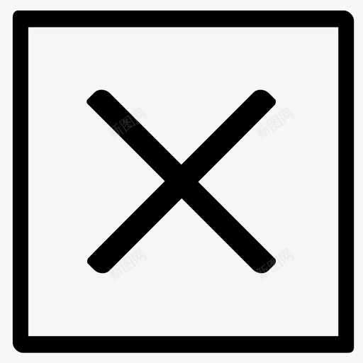 停车手绘取消和十字路口标志图标svg_新图网 https://ixintu.com 停车 手绘取消和十字路口标志