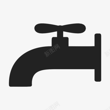 水龙头设备管道图标图标