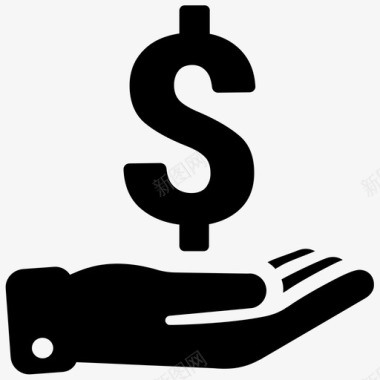 价格金额现金图标图标