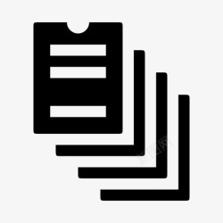 两张优惠券第四张剧院存根图标高清图片