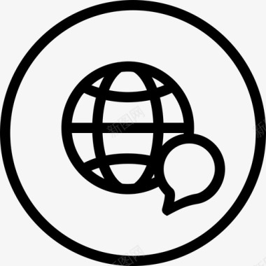 世界商业和服务圆桌会议第三卷图标图标