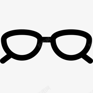 眼镜工具和器具基本图标图标