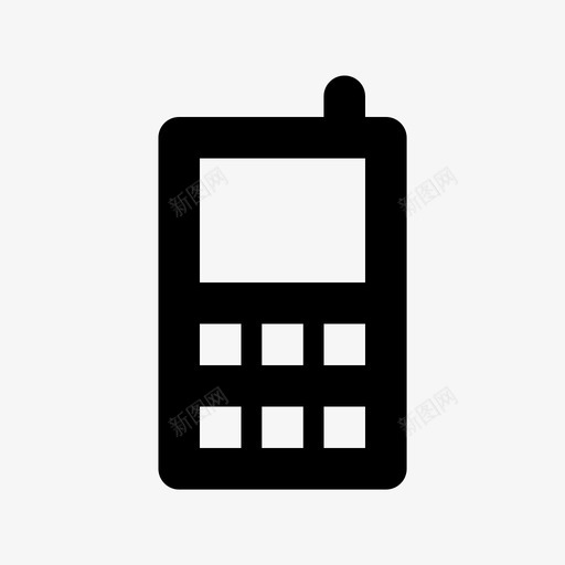 手机电子设备图标svg_新图网 https://ixintu.com 应用程序 手机 智能手机 电子 科技材料设计图标 联系人 设备 通话
