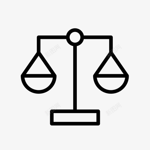 法律平衡平等图标svg_新图网 https://ixintu.com 尺度 平等 平衡 服从 权衡 正义 民族志研究工具 法官 法律