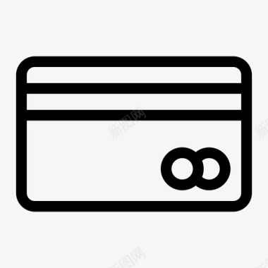 信用卡安全货币储蓄图标图标