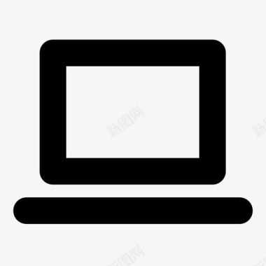 笔记本电脑个人电脑macbook图标图标