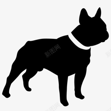 法国斗牛犬馅饼杰作图标图标