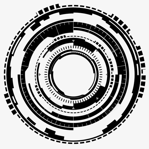 抬头显示技术帮助图标svg_新图网 https://ixintu.com 几何 圆圈 帮助 技术 抬头显示 数据 未来 汽车 透明