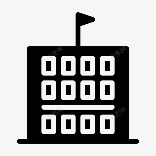 建筑大学装饰图标svg_新图网 https://ixintu.com 大学 学校 建筑 悸动 搏击 教育 裂缝 装饰 课程 车间 震颤