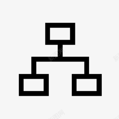 树形图直接报告结构图标图标