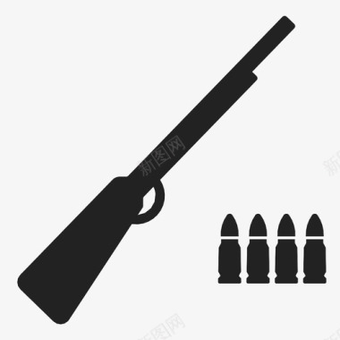武器扳机步枪图标图标