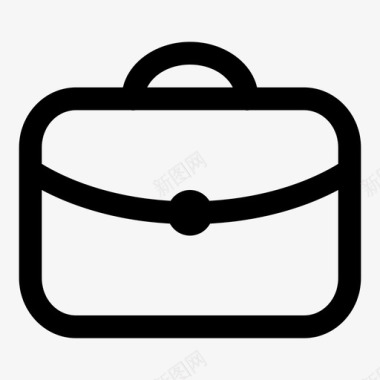 公文包西装包旅行袋图标图标