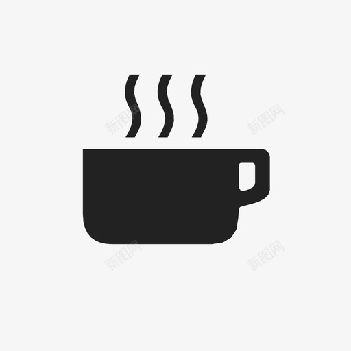 咖啡已售出不图标svg_新图网 https://ixintu.com 不 保留 咖啡 已售出 杯子 浓缩咖啡 热咖啡 粗体 茶 黄金