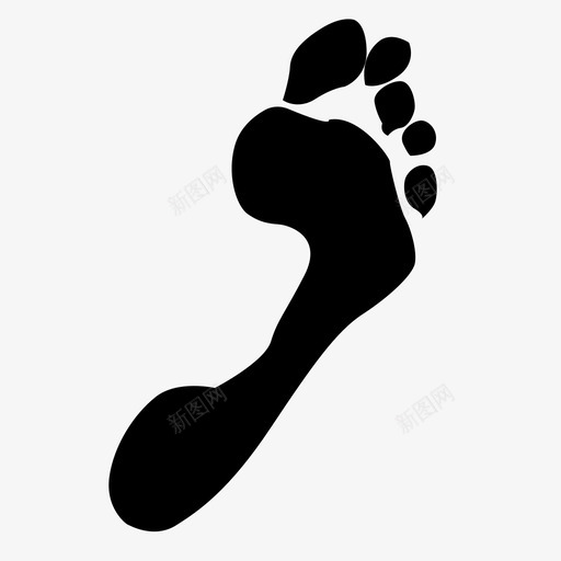 脚印海沙图标svg_新图网 https://ixintu.com 人 侦探 提示 沙 海 海滩 脚 脚印 跟踪