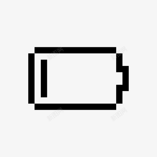 低电池像素界面图标百万集合svg_新图网 https://ixintu.com 低电池 像素界面图标百万集合