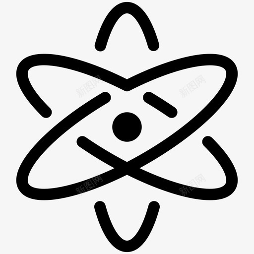 原子科学原子核图标svg_新图网 https://ixintu.com bold electron gold hold nope 中子 出售 原子 原子核 科学
