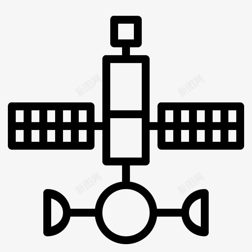 卫星产品导航图标svg_新图网 https://ixintu.com 产品 卫星 发射器 地球 天文学 导航 控制 数字技术 月球 材料 电子设备第一卷