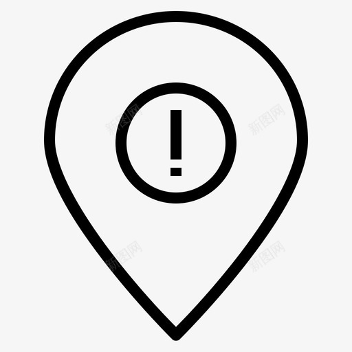 地图针位置点图标svg_新图网 https://ixintu.com 位置 地区 地图针 地点 导航 旅游和酒店 标记 点 目的地