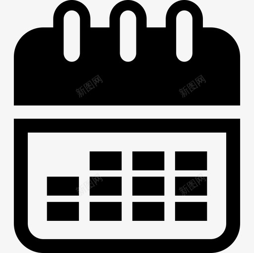 日历工具界面符号用于时间管理和组织日历图标svg_新图网 https://ixintu.com 日历图标 日历工具界面符号 用于时间管理和组织