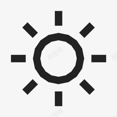 阳光太阳中午图标图标