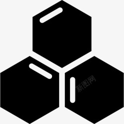 空间科学化学结构空间科学图标高清图片