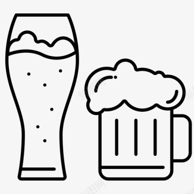 采购产品啤酒杯啤酒杯材料图标图标