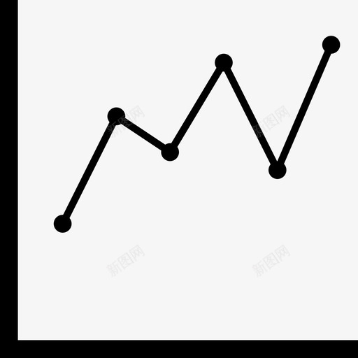 线图数字模型图标svg_新图网 https://ixintu.com 分析 图表 数字 数据 模型 波动 点 线图 趋势