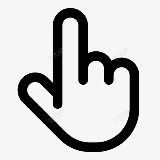 手光标指示手指图标svg_新图网 https://ixintu.com lino 删除 手光标 手指 指示 方向 标记 检查 添加