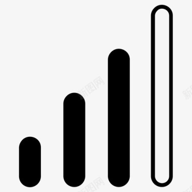 电话信号低信号wifi信号数据图标图标