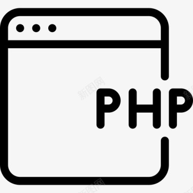 php编码开发图标图标