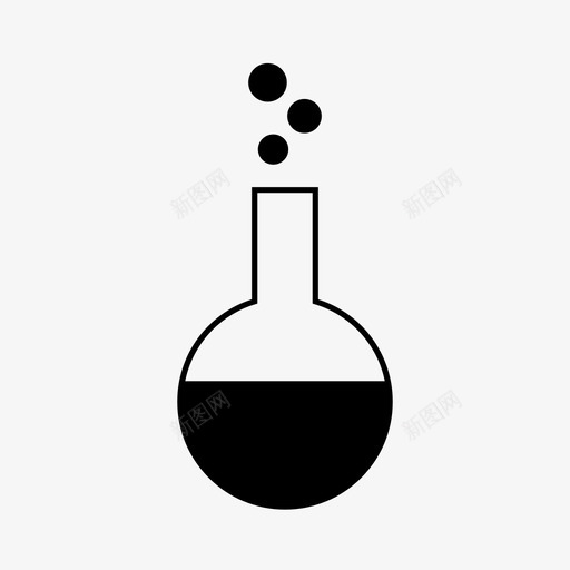圆瓶简历实验室图标svg_新图网 https://ixintu.com 信息 化学 占星术 圆瓶 实验 实验室 点击 烧杯 科学 简历 观点