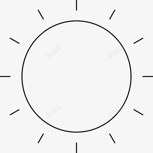 太阳星座推迟图标svg_新图网 https://ixintu.com 光 加上 另一个 太阳 忽略 推迟 星座 暗淡 瘦 黎明